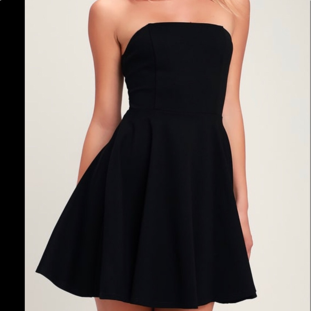 🖤Strapless Dress by Vintage Hazel🖤 Size Small